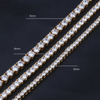 S925 Moissanite Tennis Bracelet For Men