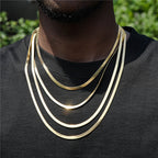3mm-5mm snake bone blade chain