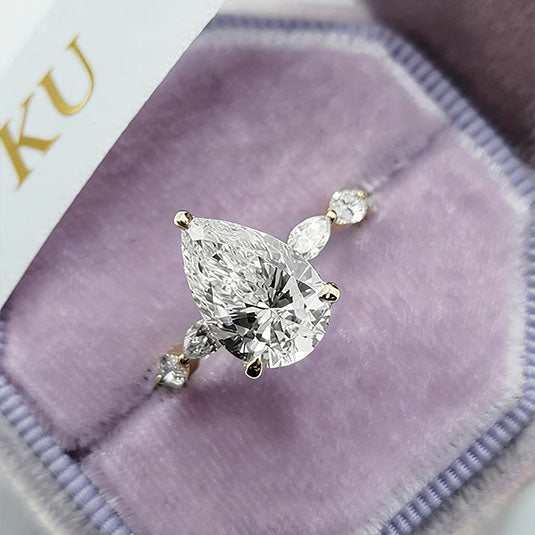 Valentine's Day Special 49%OFF💝MARQUISE 925S Moissanite Ring