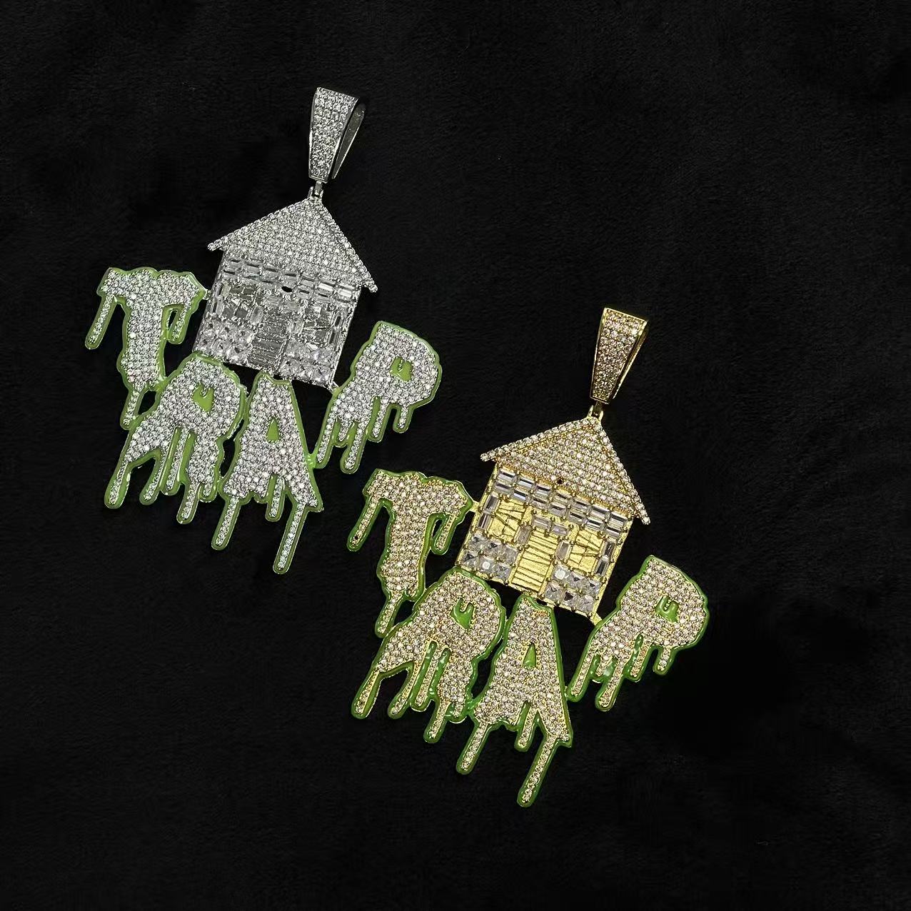 Hip-hop pendant TRAP House Pendant