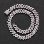 13MM Moissanite Diamond Prong Cuban Bracelets