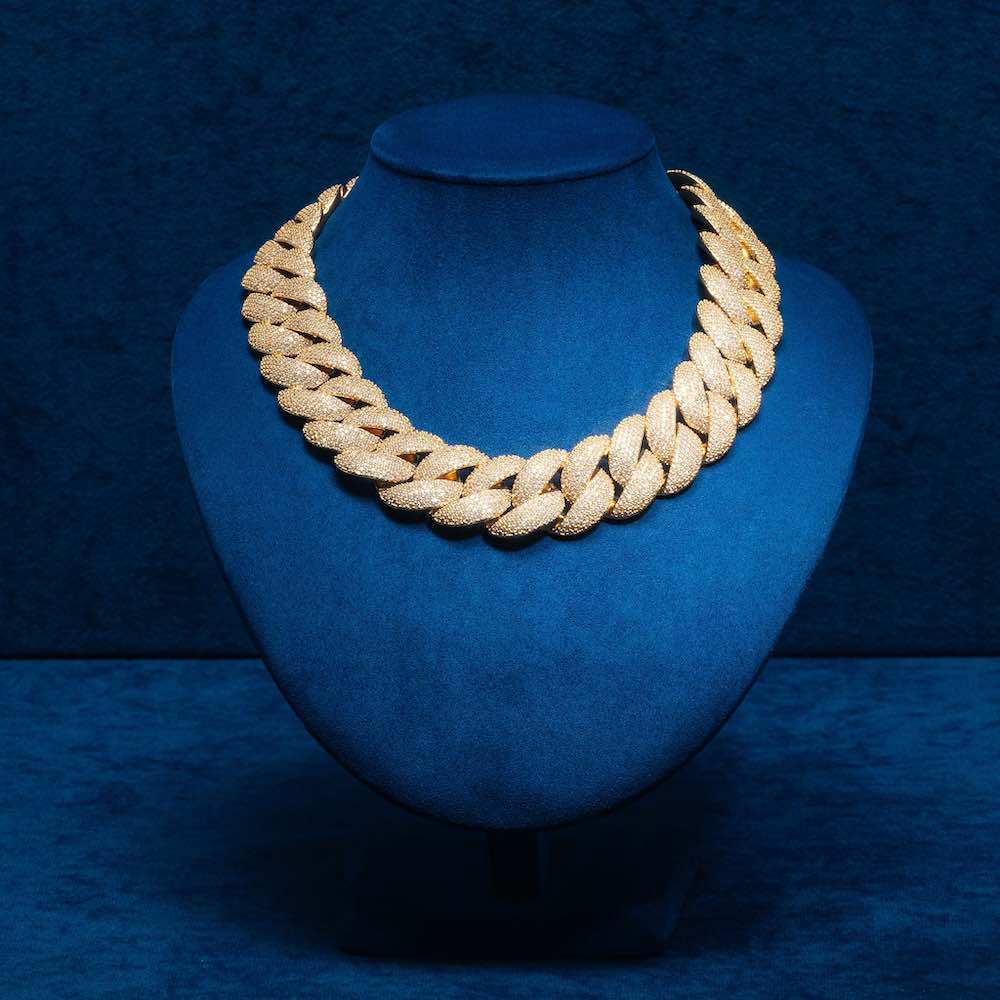 24mm Sparkling Cuban Chain