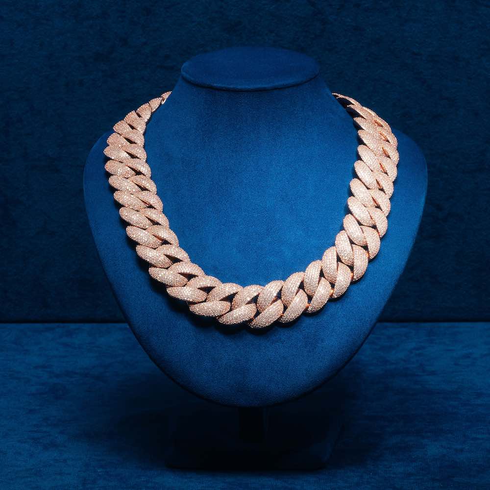 24mm Sparkling Cuban Chain