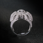 Moissanite High-grade Three-dimensional Spider Ring
