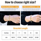 5mm Gold  Moissanite Mens Tennis Bracelet