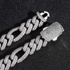 12mm Moissanite New Cuban Bracelet