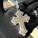 New Moissanite Cross Pendant