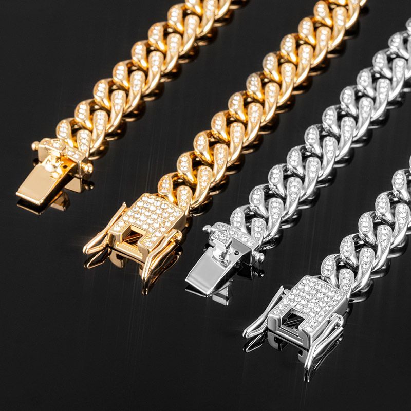 10mm Tear Drop Miami Cuban Bracelet