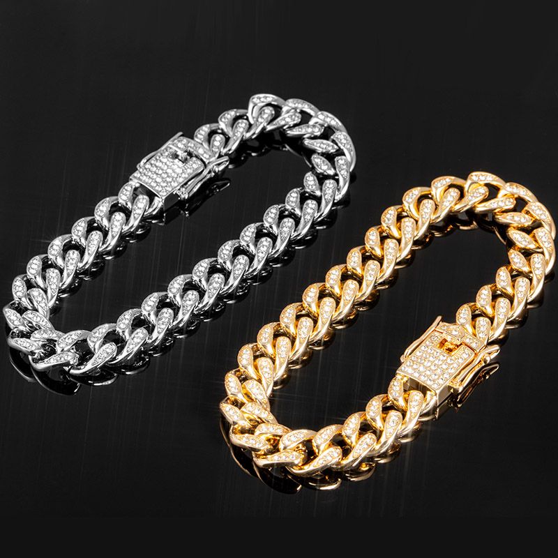 10mm Tear Drop Miami Cuban Bracelet