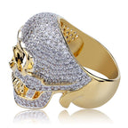Skull Moissanite Men's Vintage Ring