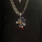 Street Style | Iced Out Backpack Pendant