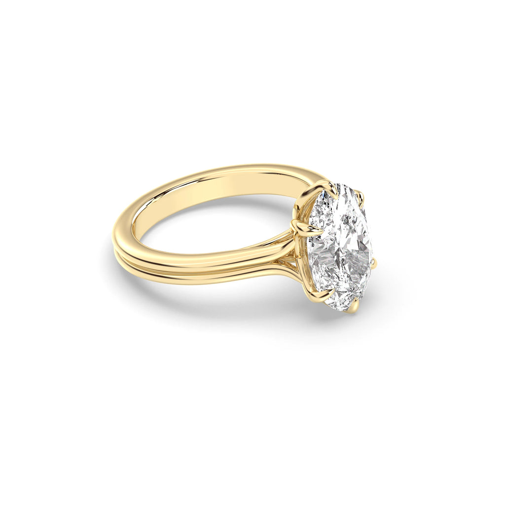 【Valentine's Day Special 49% Offer】Santorini Moissanite S925 Ring | Oval Cut |2 CT