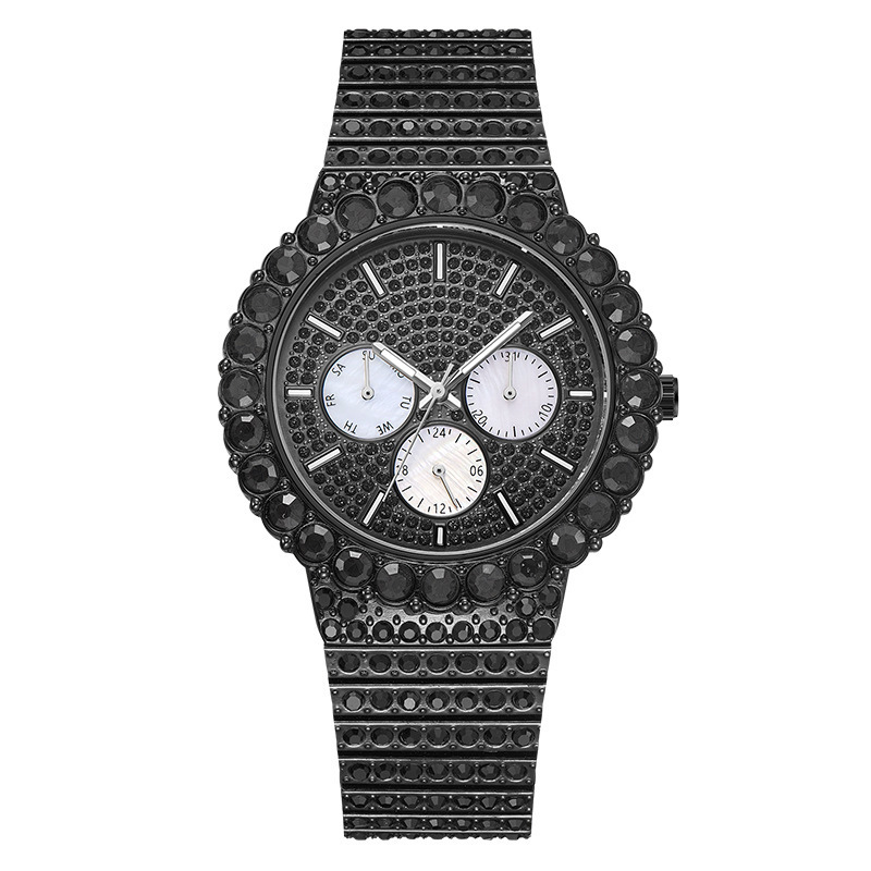 Moissanite Hip Hop Classic Watch