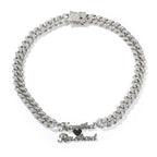 Moissanite can Customize Letter Cuban Chain