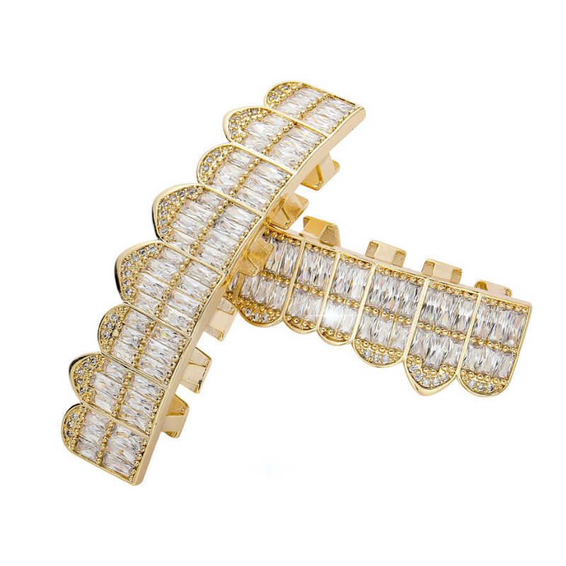 Moissanite Hip Hop Iced Out Grillz