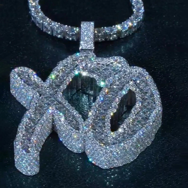 XO Designer Style Zircon Pendant