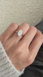 【Valentine's Day Special 49% Offer】Santorini Moissanite S925 Ring | Oval Cut |2 CT