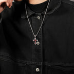 VVSBOX New Multicolor Cross Moissanite Pendant