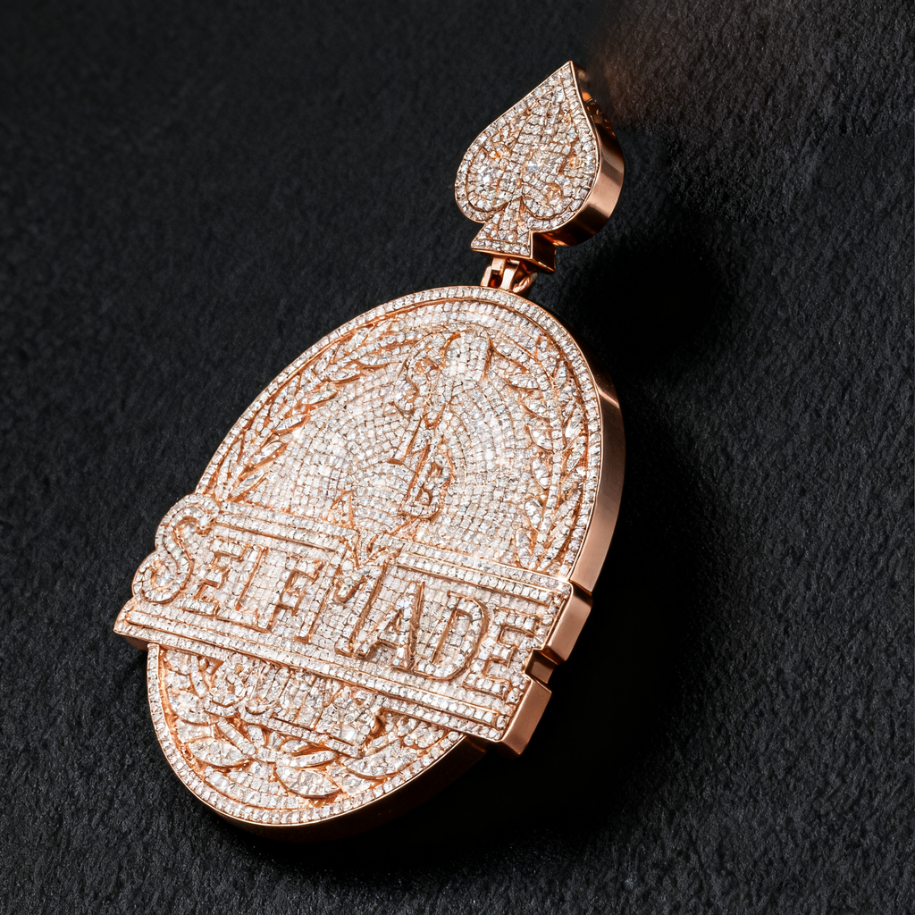 Hip Hop | "Self Made" Spade Pendant