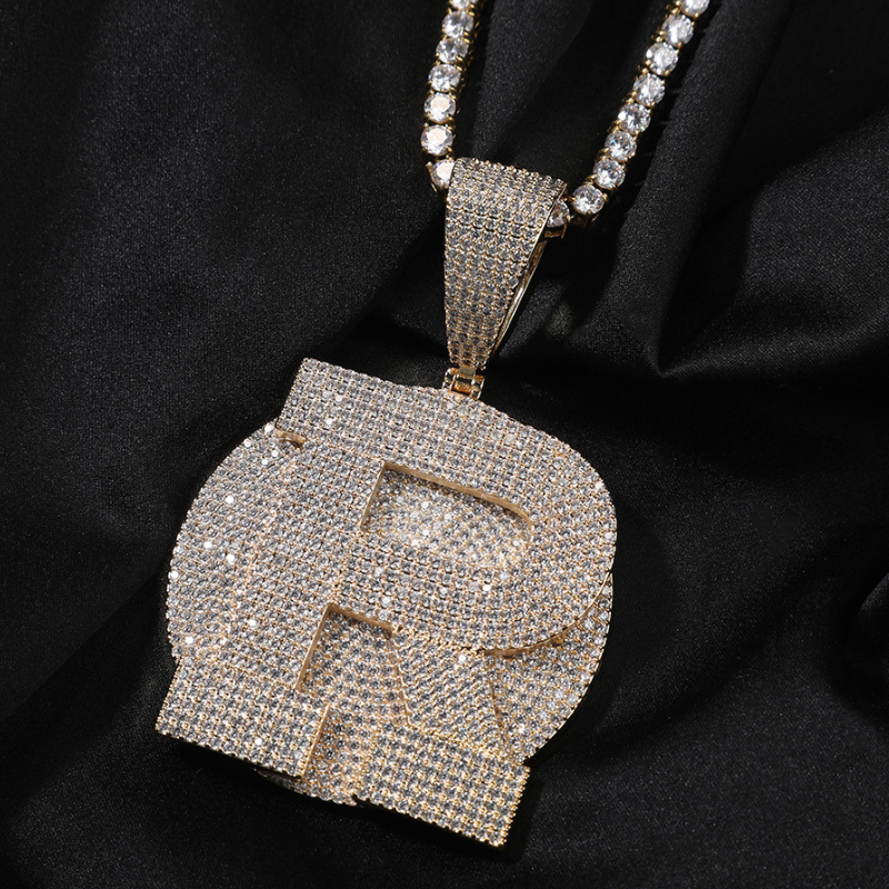 Custom | Choose Your "A-Z"  Large Letter Pendant