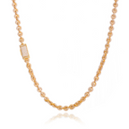 8mm Moissanite Hip-Hop O-Shaped Chain