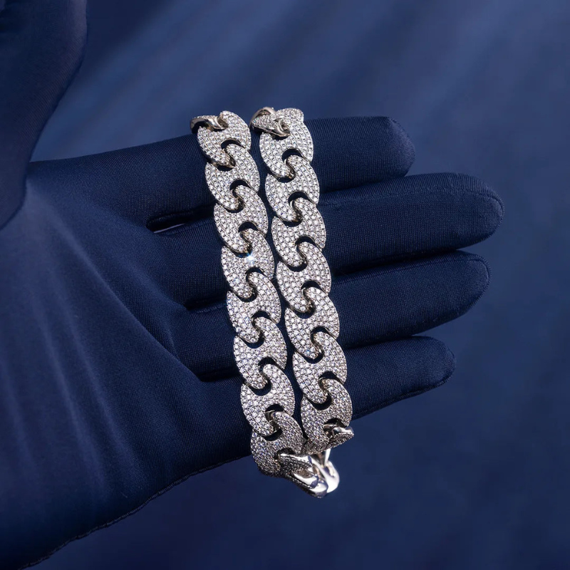 12MM Iced Out Cuban Link Chain
