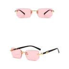 New Fashion Cut Edge Frameless Sunglasses