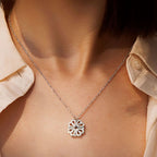Detachable Clovers Deformed Necklace