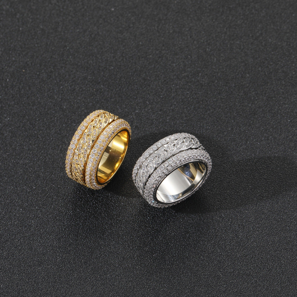 Hip Hop | 12mm Kinetic Rotating Ring