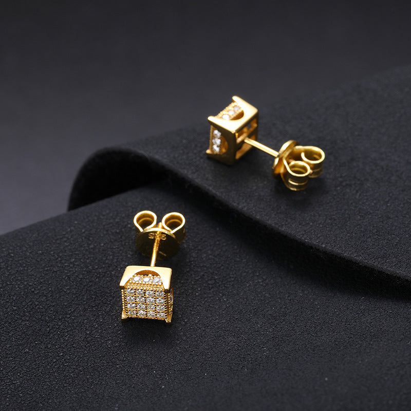 S925 & VVS Moissanite 1.2mm Earrings