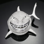 Hip Hop | EX Size Iced Out "Shark Attack" Pendant