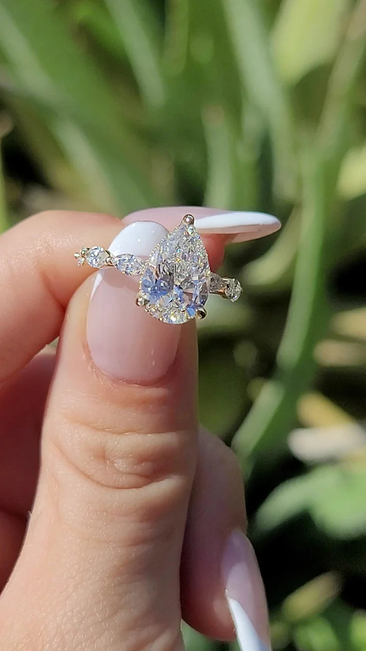 Valentine's Day Special 49%OFF💝MARQUISE 925S Moissanite Ring