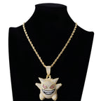Gengar Pokemon Pendant Set, Cartoon Pokemon Spirit Jewelry