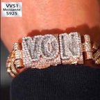16mm Moissanite Custom Cuban Link Bracelet