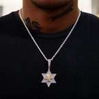 Rotatable Star of David Pendant