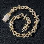 20mm Infinity Chain with Detachable Spike Cross