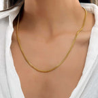 Women's 3mm Cuban Chain in Gold