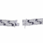 Moissanite Hip Hop Personalized Cylinder Cross Bracelet