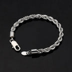 6mm Rope Bracelet in Gold