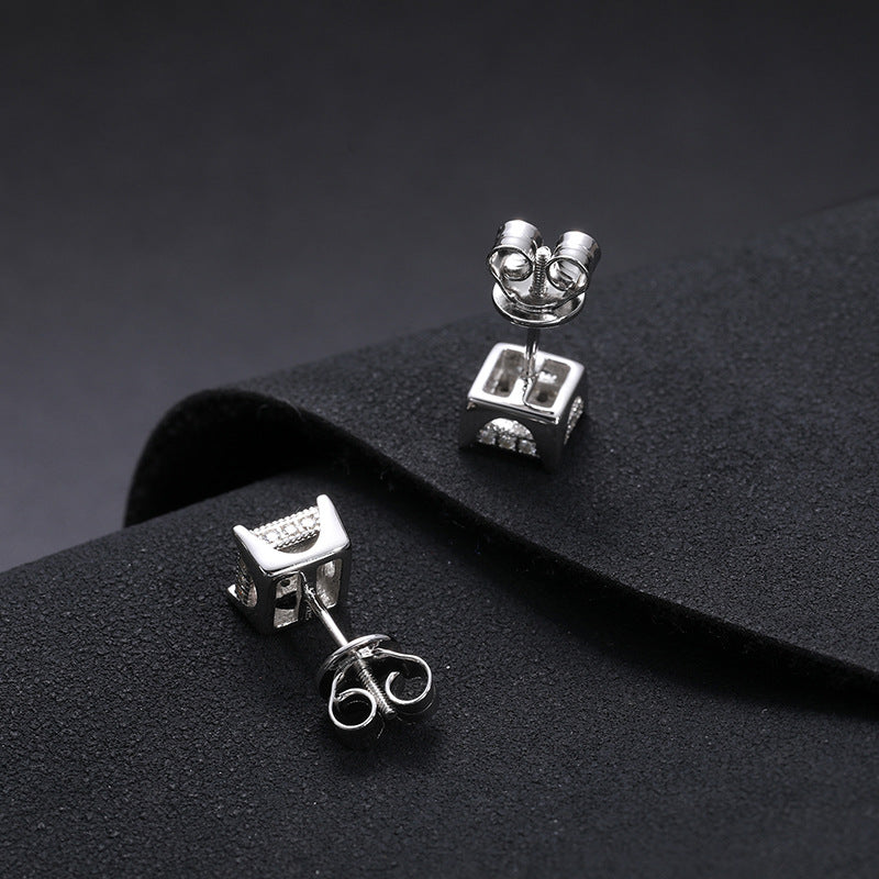S925 & VVS Moissanite 1.2mm Earrings