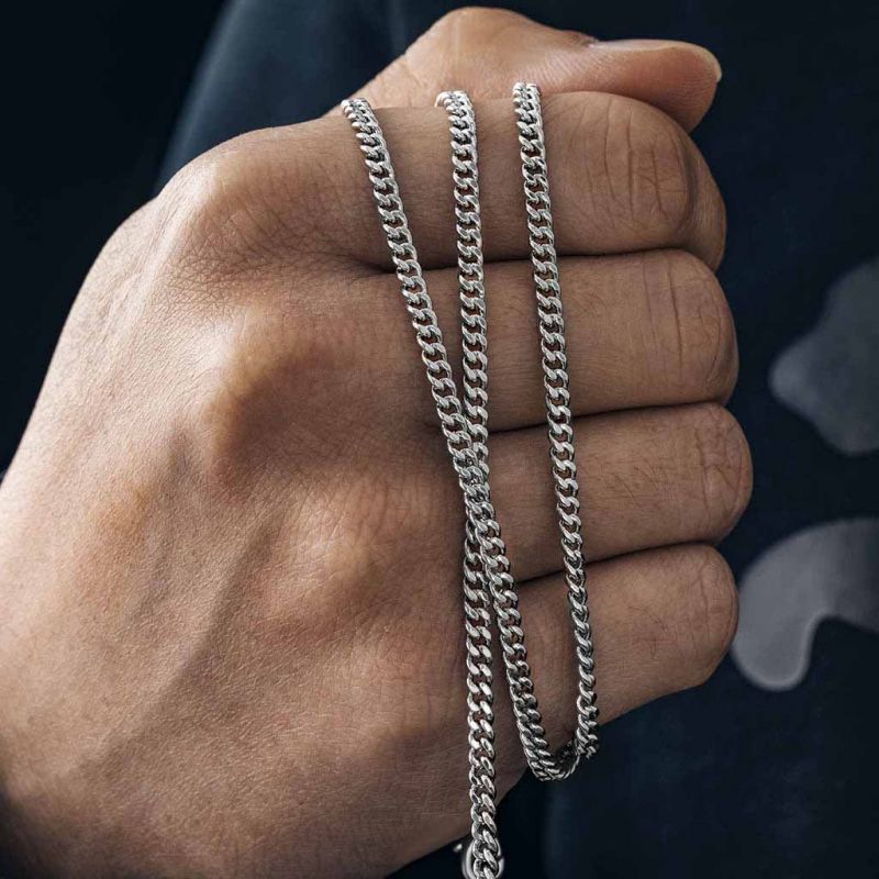 3mm Stainless Steel Cuban Chain