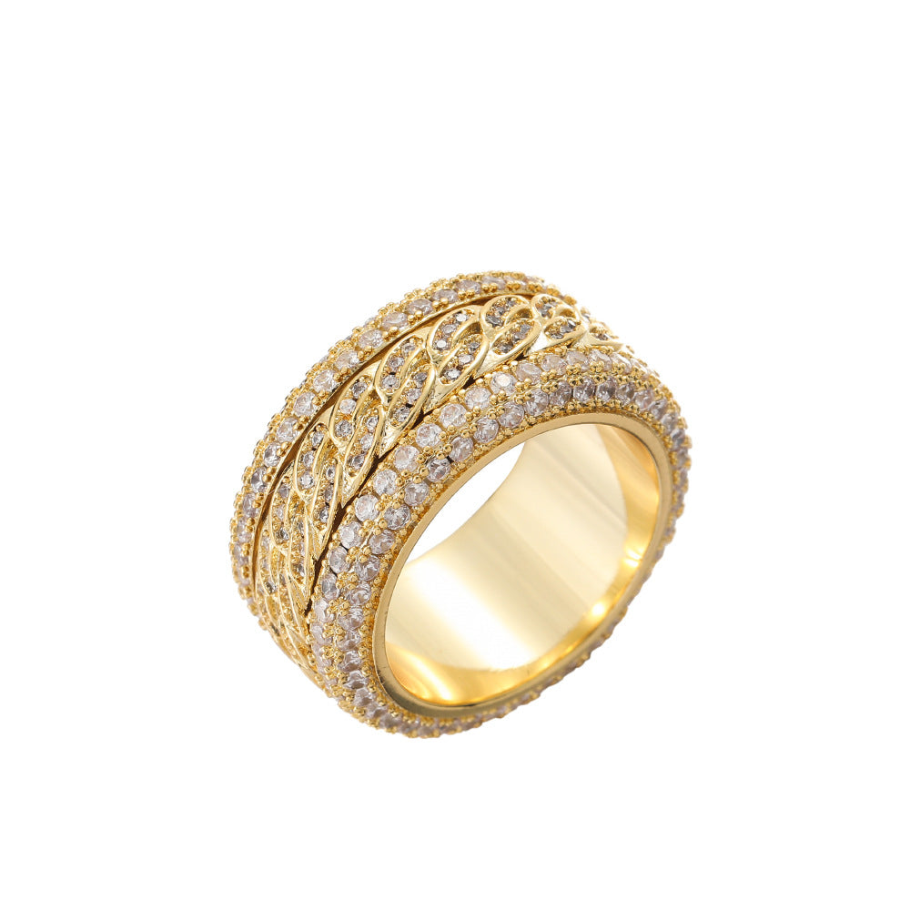 Hip Hop | 12mm Kinetic Rotating Ring