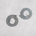 3mm Moissanite Diamond Tennis Chain White Gold