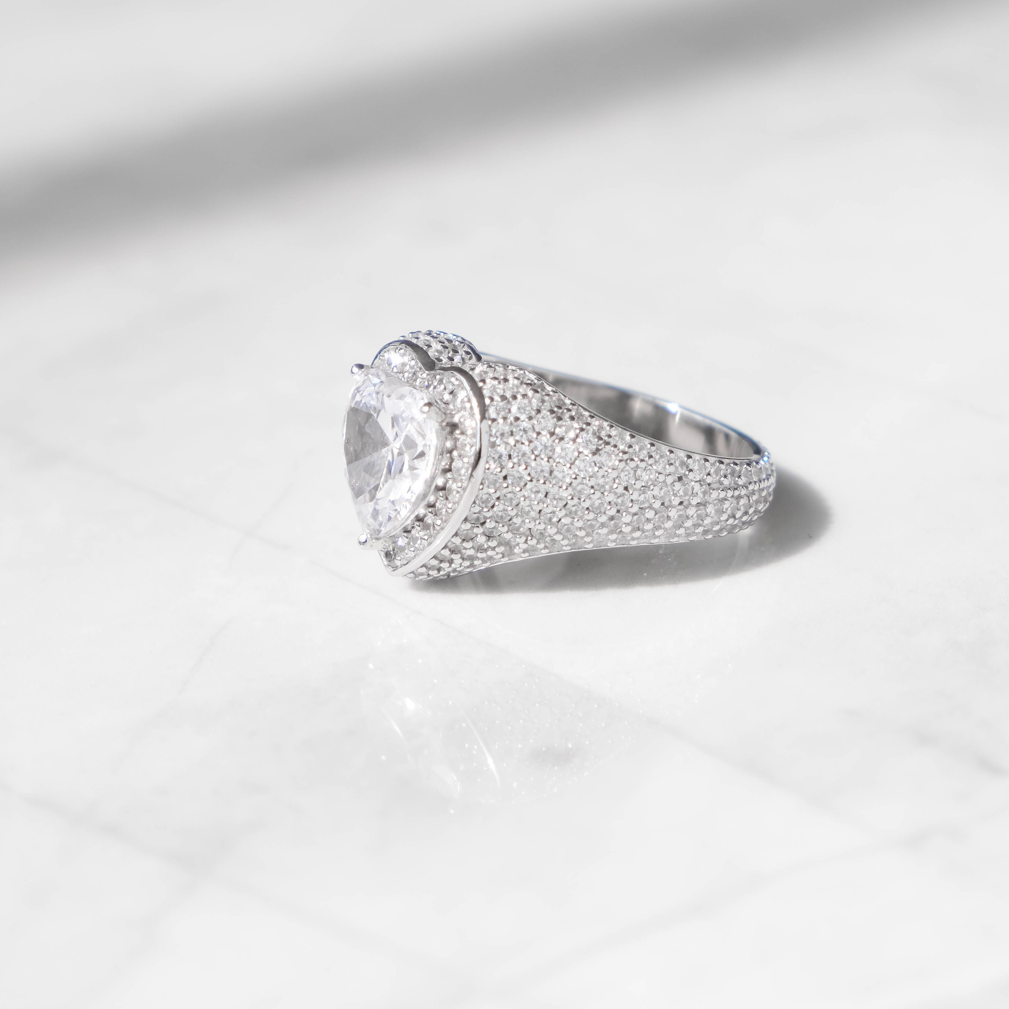 Street Style | "Clustered Heart" Ring