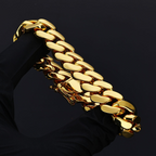 30mm/40mm Classic Glossy Cuban Bracelet