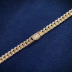 8mm Iced 925S Cuban Link Chain
