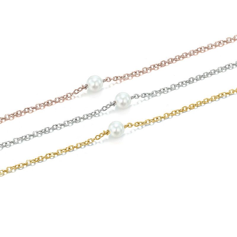 Women's Simple Pearl Necklace