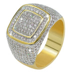 Hip Hop | Round Cut Men's Ring