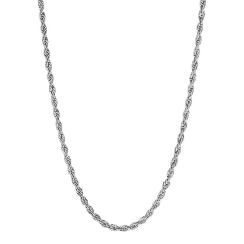 Women's 5mm Stainless Steel Rope Chain
