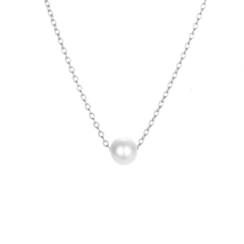 Women's Simple Pearl Necklace